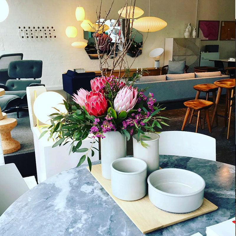 flowers at work, hospitality flowers, Melbourne flowers, flowers Melbourne retail, homewares