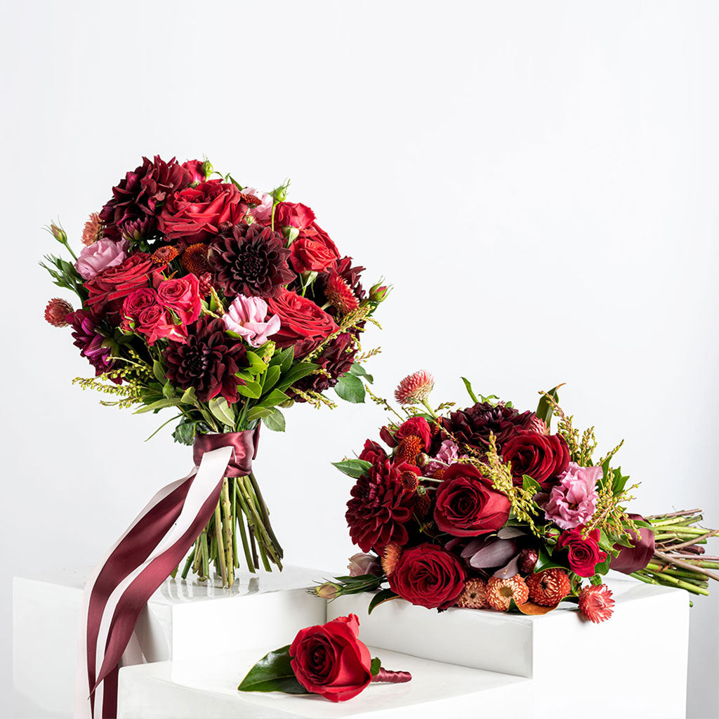 Wedding flowers, ready-to-go, classic wedding flowers, flowers made easy, hampstead flowers weddings