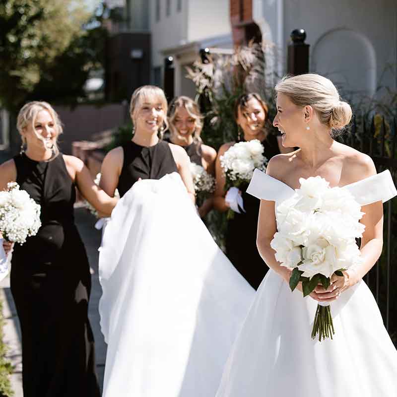 Hampstead flowers, weddings, Melbourne, Richmond, wedding flowers, event flowers, bride, bridal party, groomsman