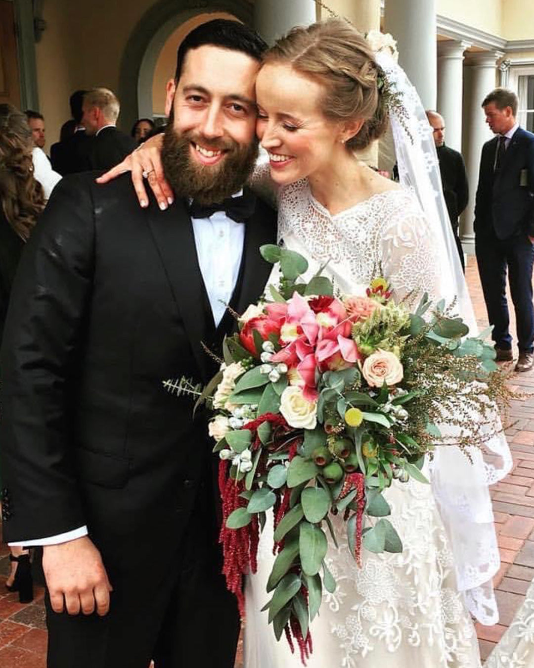 Hampstead flowers, weddings, Melbourne, Richmond, wedding flowers, event flowers, bride, bridal party, groomsman