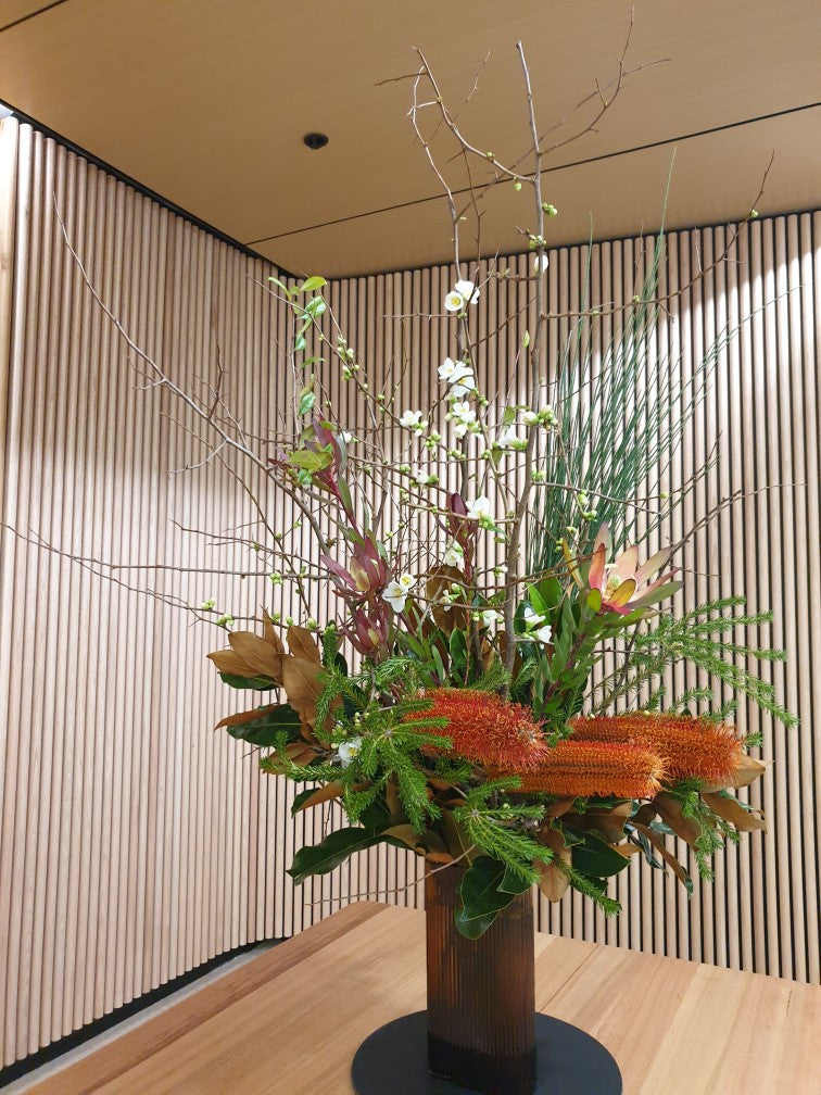 Hampstead flowers, Richmond, Melbourne, flowers at work, hospitality flowers, Melbourne flowers, flowers Melbourne CBD