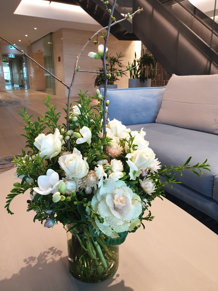 Hampstead flowers, Richmond, Melbourne, flowers at work, hospitality flowers, Melbourne flowers, flowers Melbourne CBD