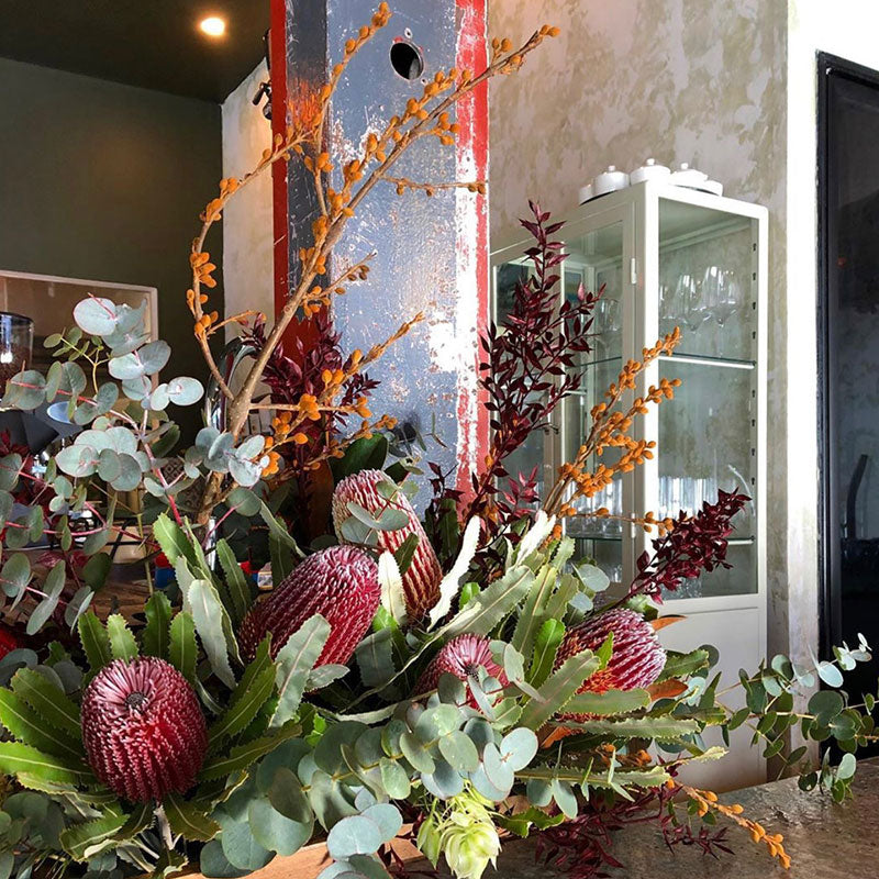 flowers at work, hospitality flowers, Melbourne flowers, flowers Melbourne CBD