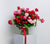 Stunning red roses, valentines day, flowers in vase, Melbourne flower delivery 