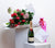 dozen red roses, champagne, chocolates, valentines day pack, flowers delivered Melbourne wide